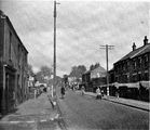 View looking towards Wroxham shop on left Blanch's coal merchants – 1945
