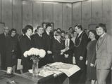Bronze Medallion Awards to Sprowston High School by Alan Driver, Lord Mayor of Norwich, 1981.