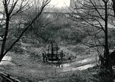 The top of the lime kiln in Gilman Road