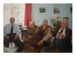 L to R – Arthur Long Jr, Edith Long, May Weavers and Bert Hardingham.