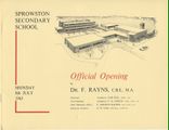 Sprowston Secondary Modern School (Cannerby Lane) Official Opening 1962