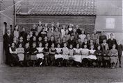 Easter 1922. Mr. Delves headmaster. Mrs. G.S. Martin headteacher Sprowston Elementary School, School Lane