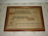 Original factory plan. Note the title 'Boot and Shoe factory Sprowston, Norwich.
