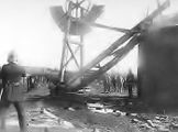 Firefighting at the Sprowston Mill. The 1930s.