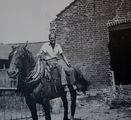 One of the last working horses on White House Farm thought to have been taken in the 1940s.