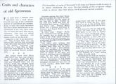 Crafts & characters of Old Sprowston as recalled by Anthony Ward (page 1).