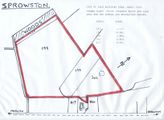 Map of plots of grazing land used for. Plot 198 Recreation Ground, Secondary School, Edwards Rd. Plot 199 became Dixon Rd, Cuthbert Cl. and Cozens Hardy Rd. Plot 202 became Blenheim Rd, Stonehouse Rd. The 1930s