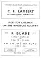 Text and Adverts from 1955 Carnival programme.