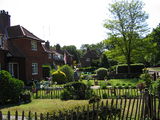 The cottages in 2004.