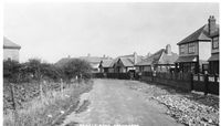 Tuck's postcard image. Neville Road. The 1930s