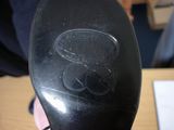 Sole of shoe showing Utility mark used during WW2. Start-rite Shoe